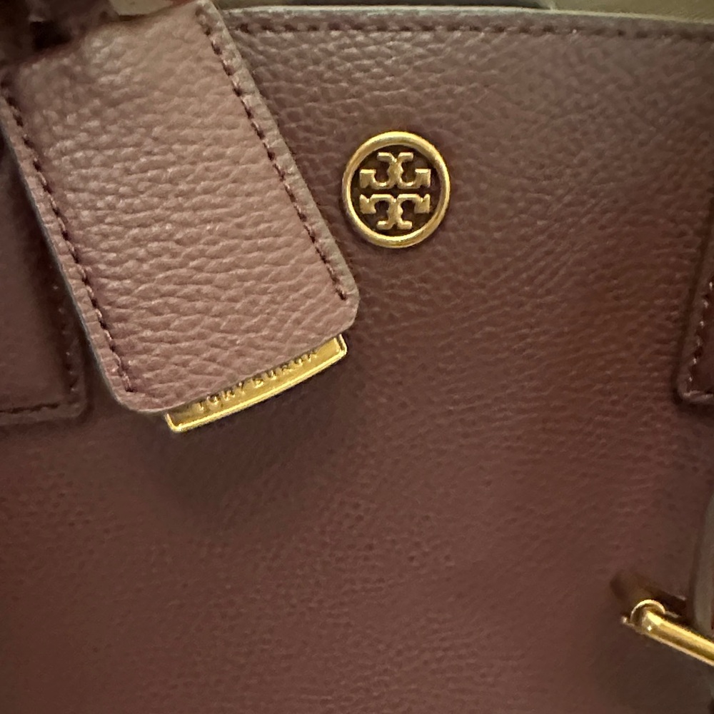 Tory Burch Deep Wine Satchel